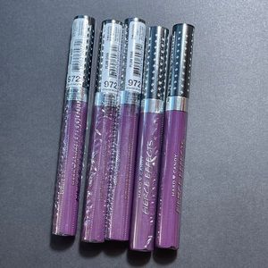 5x Hard Candy Fierce Effects Daring Lip Gloss #972 Plum Diva